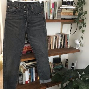 Levi’s 501 Skinny High Waist Button-fly jeans